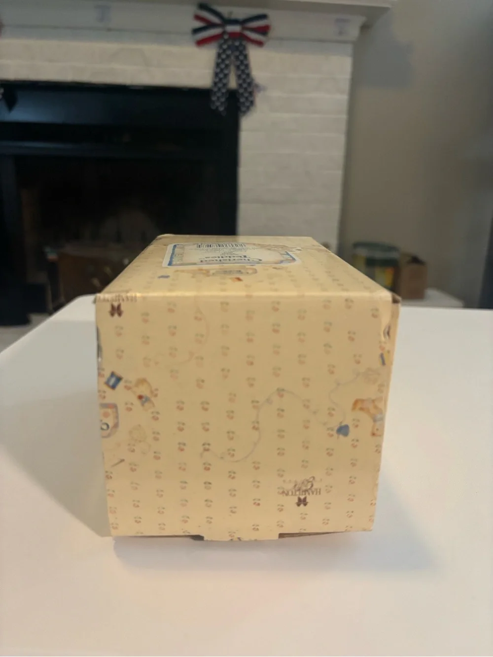 Vintage Cherished Teddies Angel Bell Figurine 906530 Hamilton Gifts Box 1992